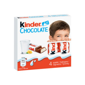 شکلات کیندر Kinder بسته 4 عددی وزن 50 گرم