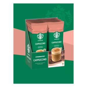 قهوه فوری استارباکس با طعم کاپوچینو بسته 10 عددی