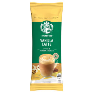 قهوه فوری استارباکس با طعم وانیل لاته ساشه 21.5 گرم