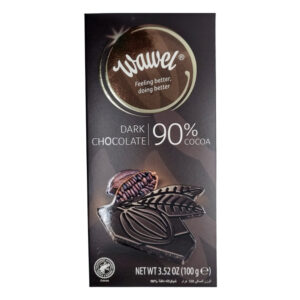 شکلات تلخ تخته ای Wawel واول 90 درصد وزن 100 گرم