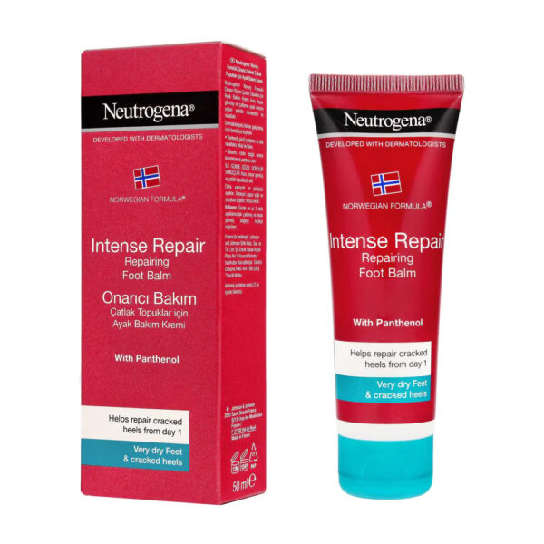 کرم ترک پا Neutrogena نوتروژینا ترمیم کننده پای خشک و پاشنه ترک خورده حجم ۵۰ میل